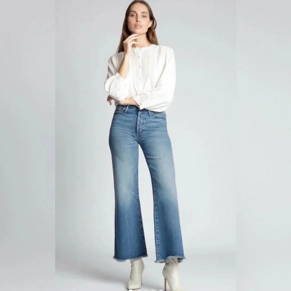 Black Orchid Denim Denim - Black Orchid Jill High Waisted Wide Leg - One Love in size 26 NWT